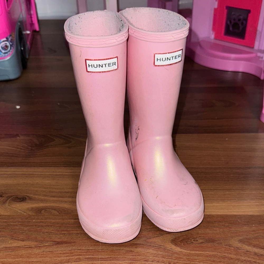 Hunter Blush Waterproof Boots